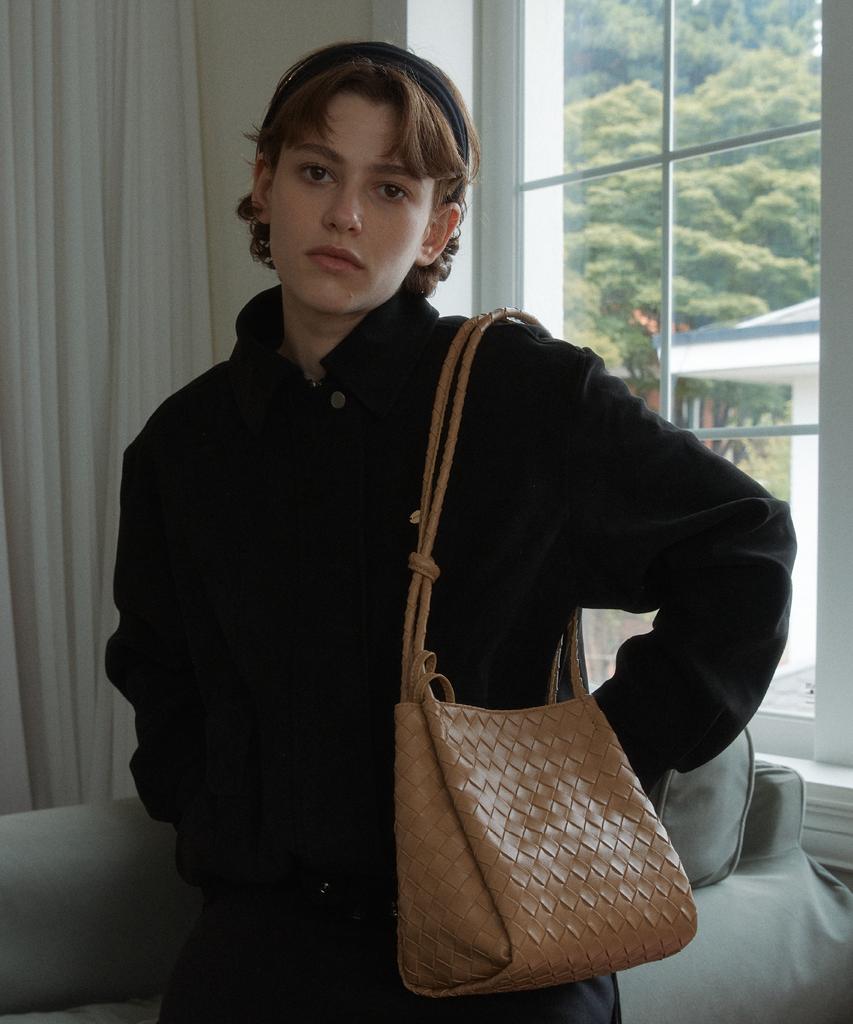 ANOETIC Anc Suede Blouson Jacket_Black