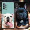 Чехол для Samsung A15 A13 A35 A55 A51 A71 A41 A31 A21S A03S A05 A17 A23 A25 A33 A53 A73 5G A07 4G Чехол Французский бульдог Собака Питомец