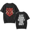 Rock Band Clipse T-shirt Album Let God Sort Em Out Tshirts Cotton Short Sleeve Male T Shirt Fashion Unisex Streetwear Men Tees