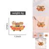 Unique Alloy Badge With Playful Cartoon Style Hamburger Fries Cola And Hot Dog Character
