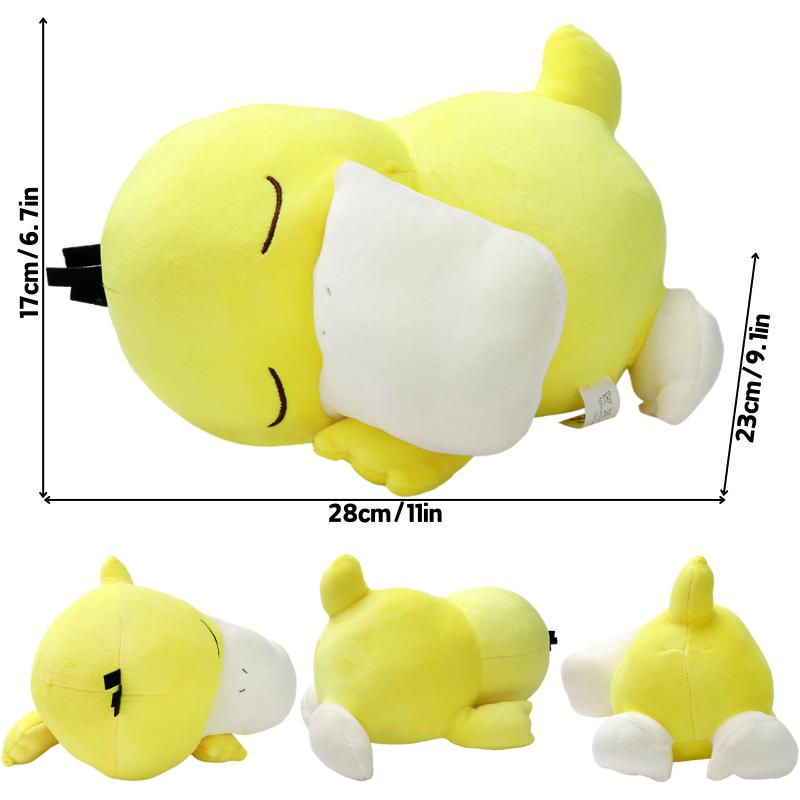 Kawaii Pokemon Sleep Cubone Slowpoke Chikorita Psyduck Lucario Piplup плюшевые игрушки-подушки Lapras Furret Dragonair Mew Peluche Doll