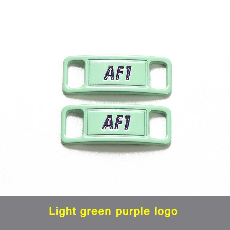 НОВЫЙ 1 пара Металлические пряжки для шнурков AF1 Украшение для обуви Подходит для всей обуви Кроссовки Аксессуары для обуви Пряжка для плоских шнурков