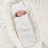 Детское зимнее флисовое пеленальное одеяло для мальчиков и девочек 0-3 месяцев, теплое регулируемое пеленальное одеяло для новорожденных, мягкие плюшевые спальные мешки