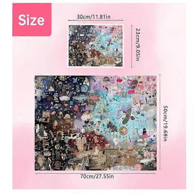 T.S Jigsaw Puzzle,in My 2025 Era Jigsaw Puzzle,ERAS Inspiration Puzzle 1000pcs