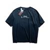 2026 Streetwear Oversized Washed Cotton Tee Men Loose Fit Short Sleeve Graphic T-Shirt