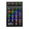 Bluetooth-совместимая цифровая клавиатура Беспроводная цифровая клавиатура Numpad 21 клавиша Портативная для финансового учета Тихая цифровая клавиатура