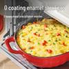 COOKER KING Эмалированная кастрюля-горшок Hamburger Queen 26 см