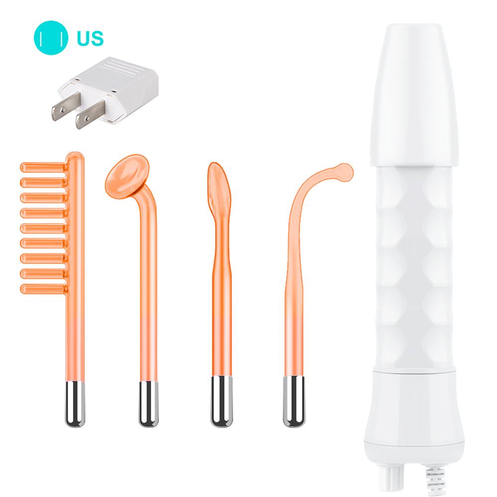 Высокочастотный аппарат для удаления морщин, акне, инструмент для красоты кожи, спа, электротерапевтический стержень, стекло Дарсонваль, инструмент для ухода за кожей