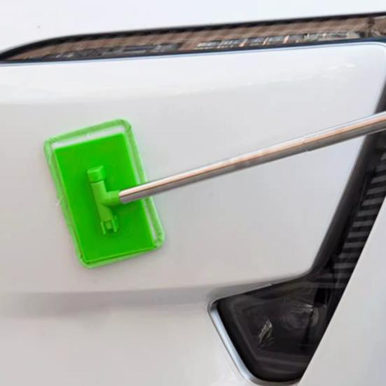 Швабра для мытья окон с длинной ручкой, инструмент для чистки лобового стекла, аквариума, автомобильного внутреннего стекла, стеклоочистителя для ванной комнаты, кухни, столешницы, стеклянных стен, окон