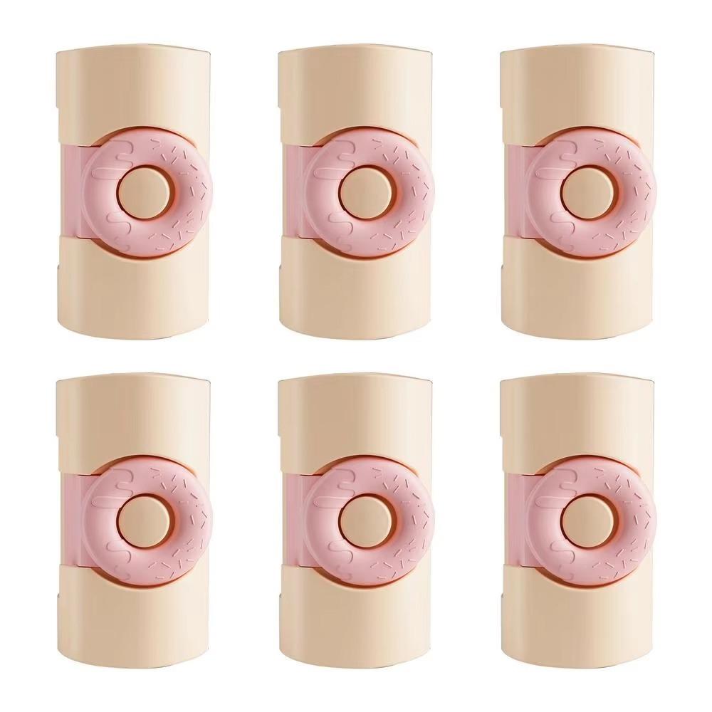 6pcs Household Donut Shape Bed Sheet Fixing Clip Pinless Non-slip Bedsheet Fastener Quilt Bed Cover Grippers Bed Sheet Securing