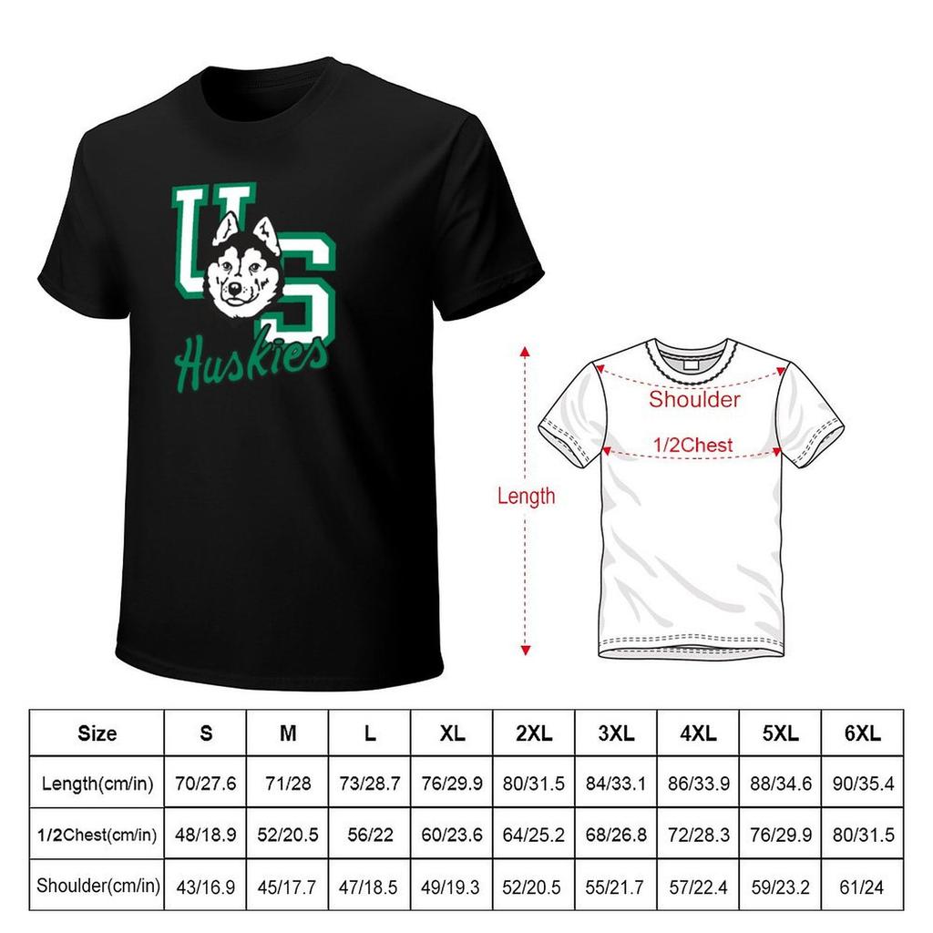 Saskatchewan College Huskies Logo1 TShirt tees vintage anime shirt graphics summer tops mens graphic tshirts big and tall