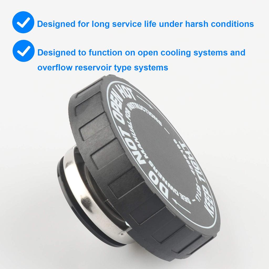 Replacement Radiator Cap 4596198 300 PT Grand - Cruiser, Sebring, Avenger, Caliber, Challenger, Charger, Dakota, Journey, Ram, Stratus, Commander,