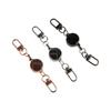 Easy-to-pull Buckle Elastic Keychain Anti-theft Sporty Retractable Key Ring  Yoyo Ski Pass ID Card