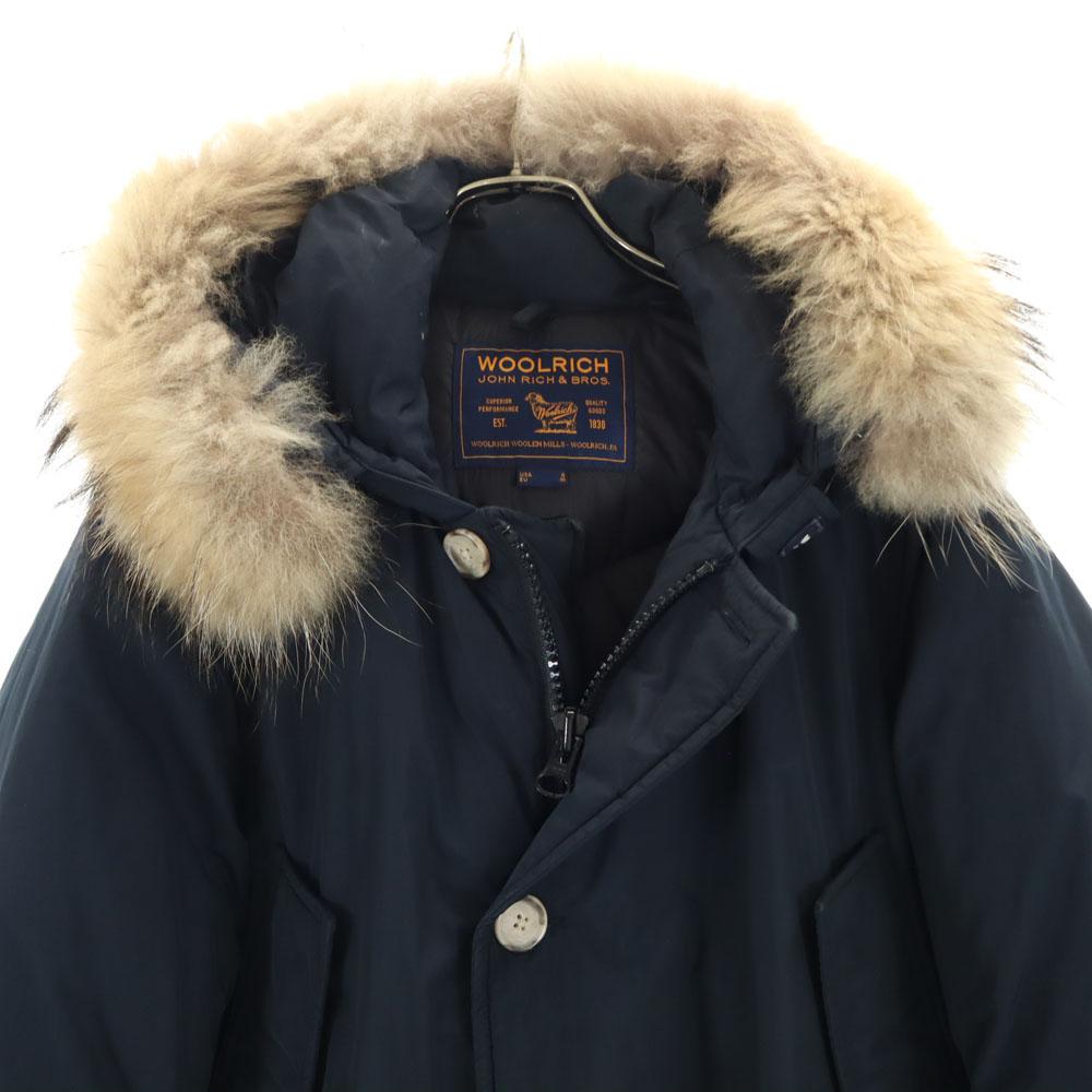 Woolrich Сделано в Молдове Arctic Parker S Navy ARCTIC PARKA Енотовый мех Мужской Б/У
