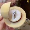 Plush Plush Puppy Doll Ring Box Display Couple Rings Holder Engagement Ring Box  Jewelry Organizer