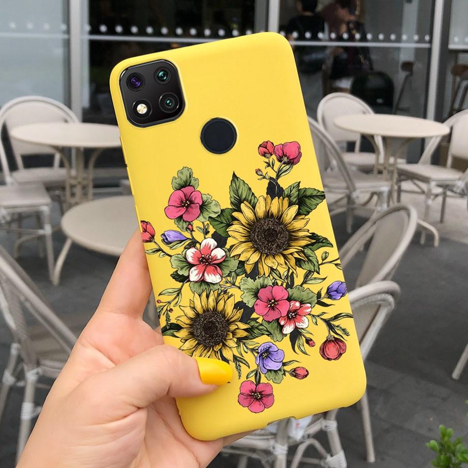 Чехлы Для Redmi 9C Чехол Xiaomi Redmi 9C NFC Чехол для телефона Мягкий чехол для телефона Ударопрочный бампер Redmi9c 9 C Xiomi Силиконовый МЯГКИЙ Чехол