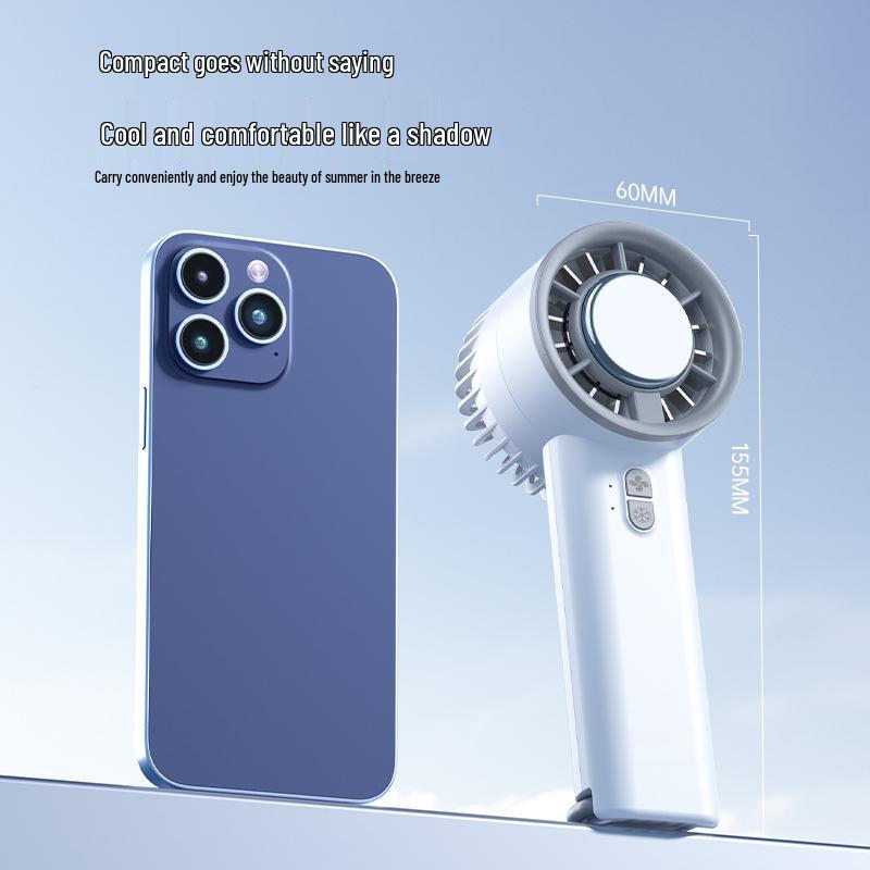 Mini USB Rechargeable Handheld Cooling Fan with Strong Wind Technology