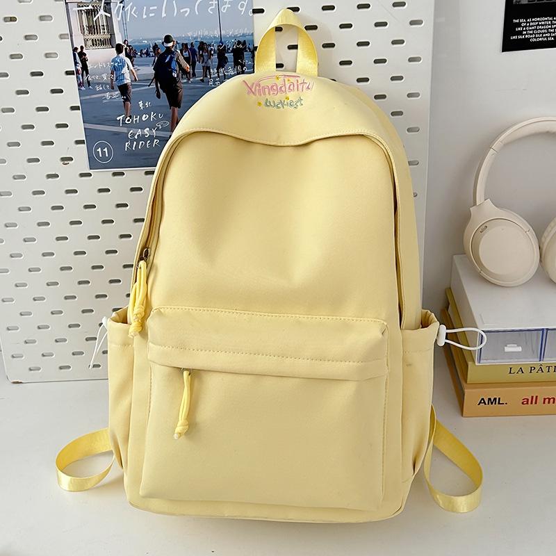 Children's Schoolbags Elementary School Girls Junior High School Students High Looking Girls Letters School Backpack