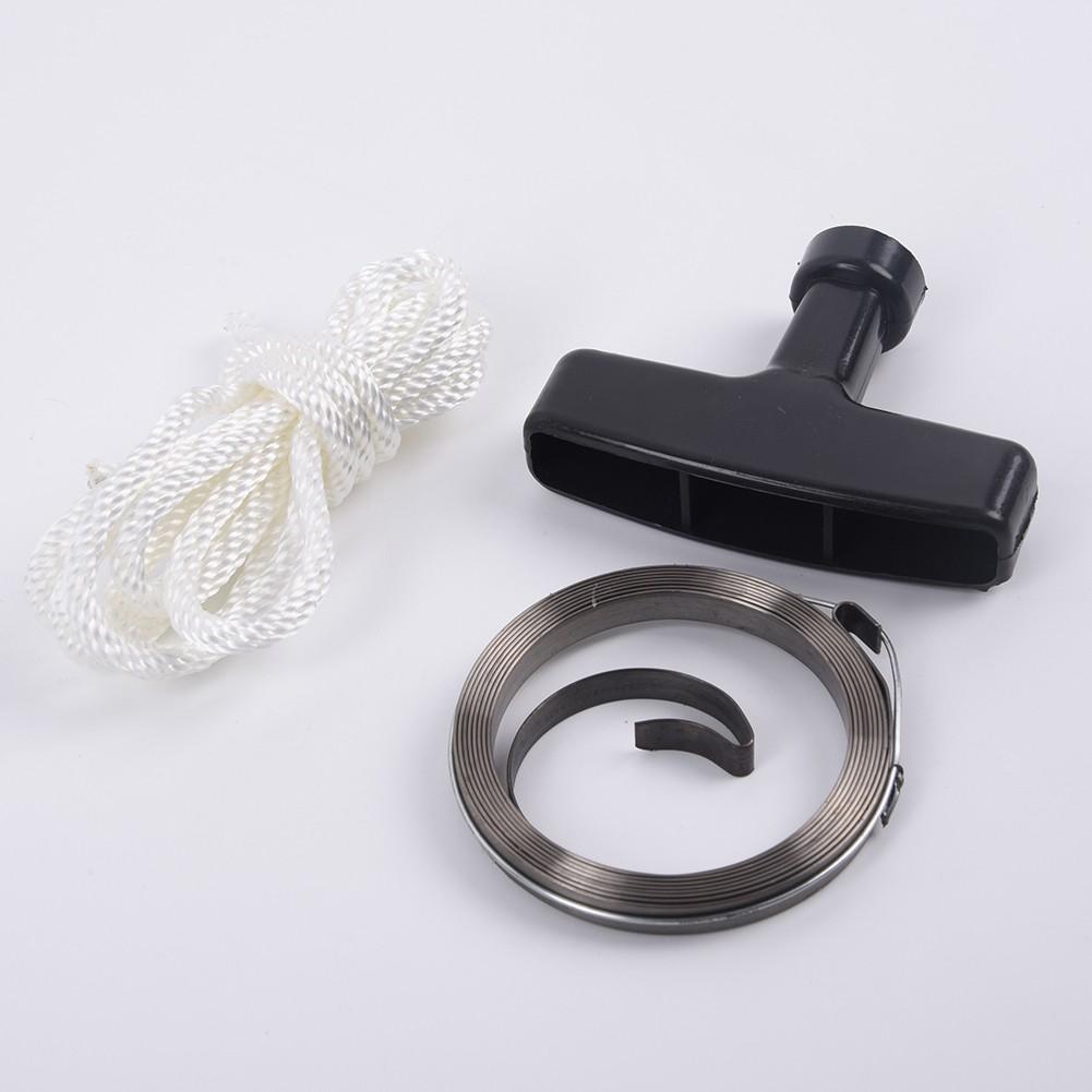 Газонокосилка Ручной стартер Пружинный двигатель Стартер Ручка Ручка Веревка Удобный