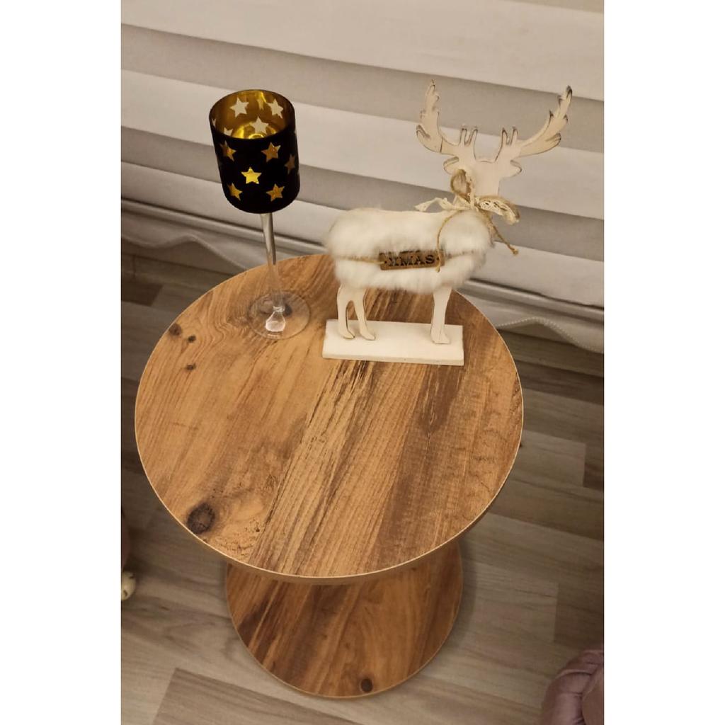 Журнальный столик на колесиках C, диванный столик, боковой столик, журнальный столик для чая, сервировочный столик для кофе, орех