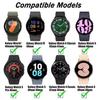 Магнитный силиконовый ремешок для Samsung Galaxy Watch 7 FE 6 5 4 44мм 40мм 5 Pro Оригинальный ремешок для Watch 6 Classic 47 43мм