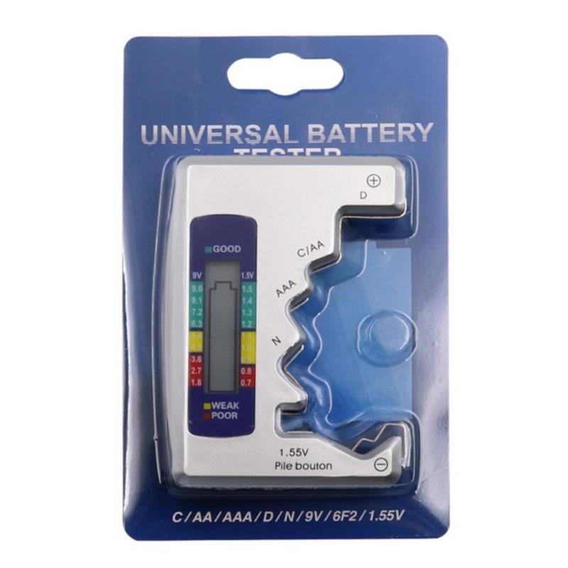 Универсальный цифровой ЖК-тестер для проверки батареи CDN Aa Ce 9V 1,5V Aaa Button