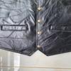 Harley Vest Кожаный жилет для верховой езды + мужской костюм + куртка + ветрозащитный чистый кожаный жилет