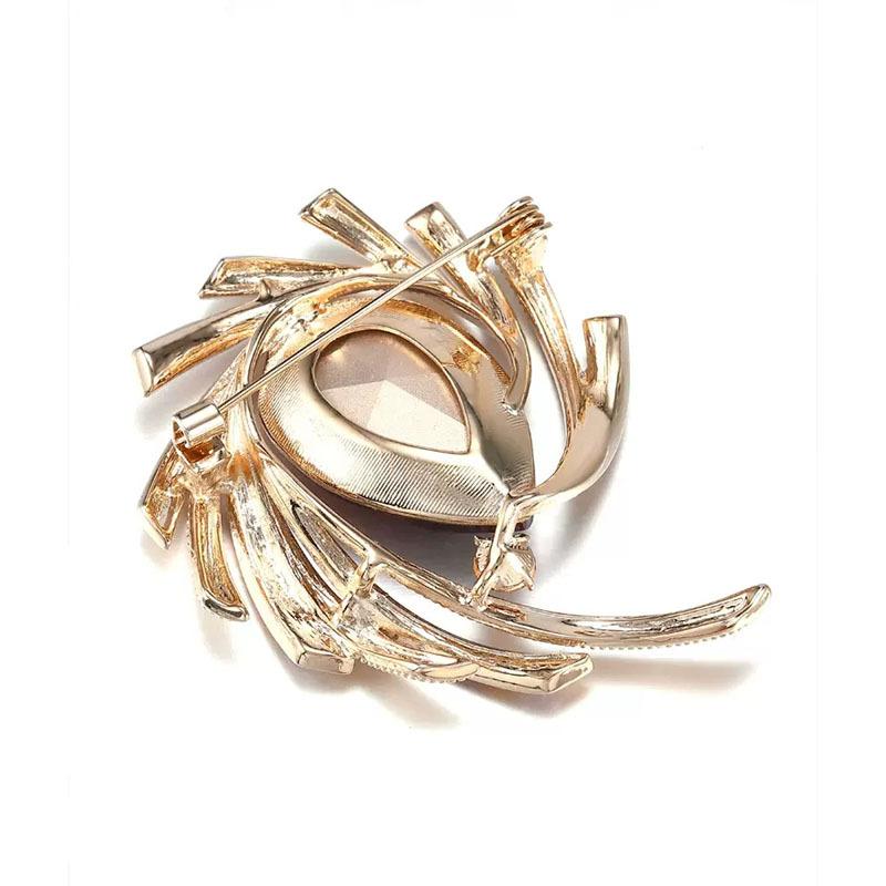 Яркая звезда имитация хрустальной броши роскошная брошь темперамент булавка костюм анти-свет изысканные аксессуары женские подарки