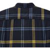 Uniqlo Мужская фланелевая рубашка JW Anderson в клетку на пуговицах с длинным рукавом Черная 462143-09