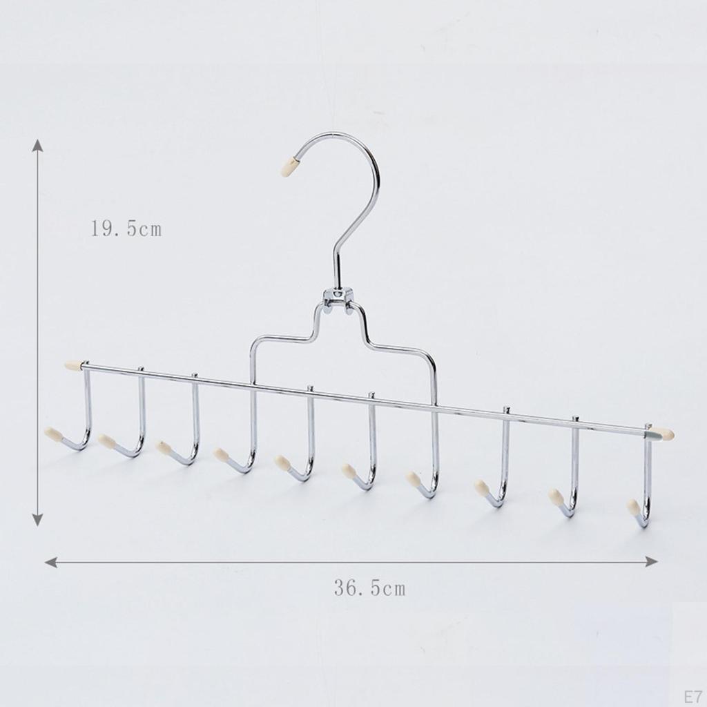 Решение для хранения ремней и шарфов с подвесными крючками