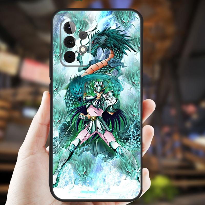 Saint Seiya Shiryu Case For Samsung Galaxy A05 A06 A22 A53 A33 A26 A16 A56 A36 A32 A52 A54 A34 A14 A55 A15 A35