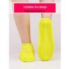 Silicone Waterproof Non-slip Rain Shoe Covers for Adults & Kids