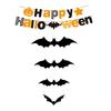 Halloween Bats Decorations Outdoor Indoor 3D Bat Stickers Horror Gothic Theme Paint-Safe Adhesive Waterproof Decals