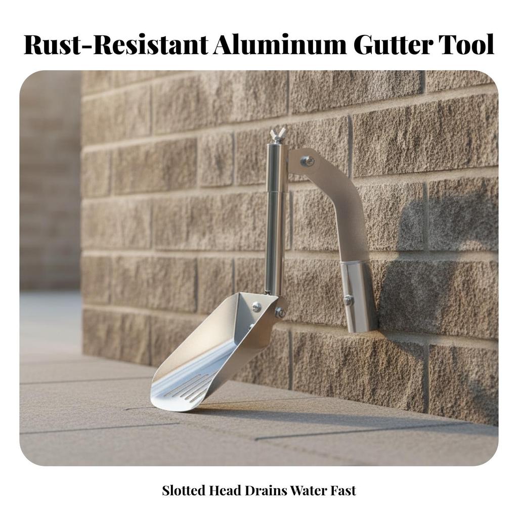 Rain Gutter Cleaning Tool Versatile Easy for Homeowners