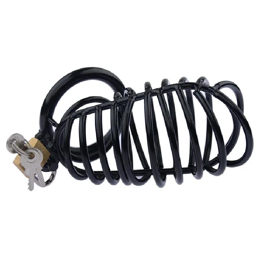 Key and Lock Included Cock Cage Male Chastity Device Locked Cage Sex Toy for Men Chastity