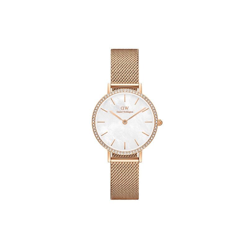 Daniel Wellington Watch quartz movement stainless steel strap 28mm white dial women's watch 30 meters waterproof DW00100673