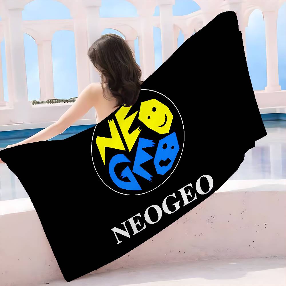 S-SNK N-Neogeo Neo Geo Big Microfiber Beach Towels Quick Dry Towel Sand Beach Towels Pool Towel for Travel Swim Pool Yoga