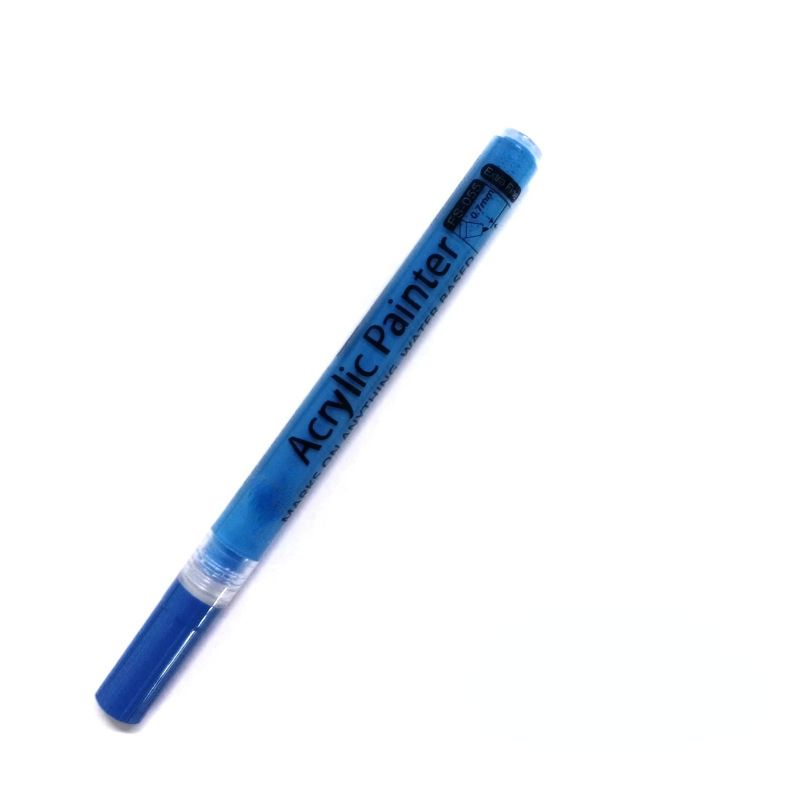 Набор акриловых маркеров - 0,7 мм Водостойкие чернила на основе жидкости для искусства и ремесел на различных поверхностях