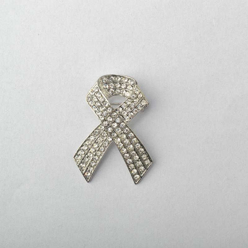 Black Ribbon Brooch Pins For Women Men Elegant Lapel Pin Decoration Accessories Party Jewelry Gift