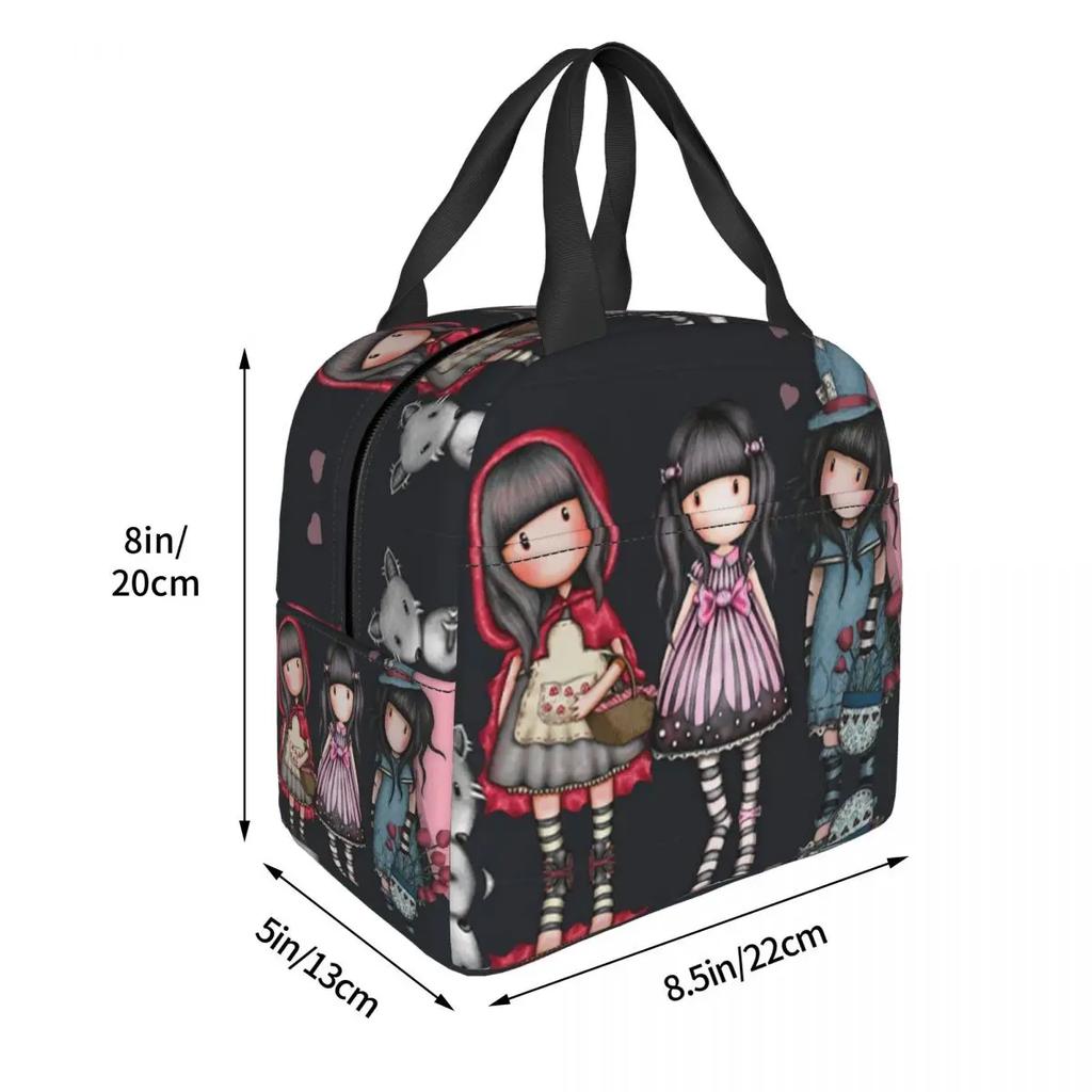 Сумки для ланча Изолированная Сумка для бенто Переносная Сумка-тоут для ланча Непромокаемые Сумки для пикника Сумка-холодильник Термосумка для женщины студентки