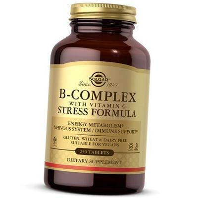Витамины группы В и Витамин С, B-Complex with Vitamin C, 250таб (36313106)