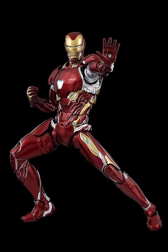 Infinity Saga DLX Iron Man Mark 50 масштаб металлическая окрашенная подвижная фигурка перепродажа 1/12 ABS и ПВХ и цинковый сплав и другое