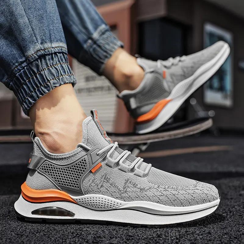 2024 Новые летние дышащие удобные сетчатые кроссовки для мужчин Нескользящие легкие кроссовки для бега Повседневные универсальные кроссовки Zapatillas De Hombre