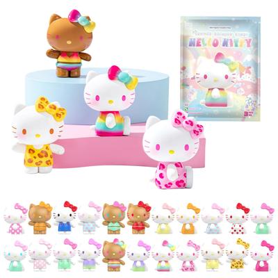 Top Toy Хелло Китти Летняя Радужная Конфетная Серия Гачапон Сюрприз Фигурка Мягкий Винил ПВХ Премиум Игрушка Подарок на День Рождения SANRIO Персонаж Sanrio Коллекционер
