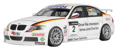 Гоночная серия BMW 320si E90 2008 Победитель WTCC Browns Hatch Пластиковая модель PN24037 Platz/NuNu 1/24