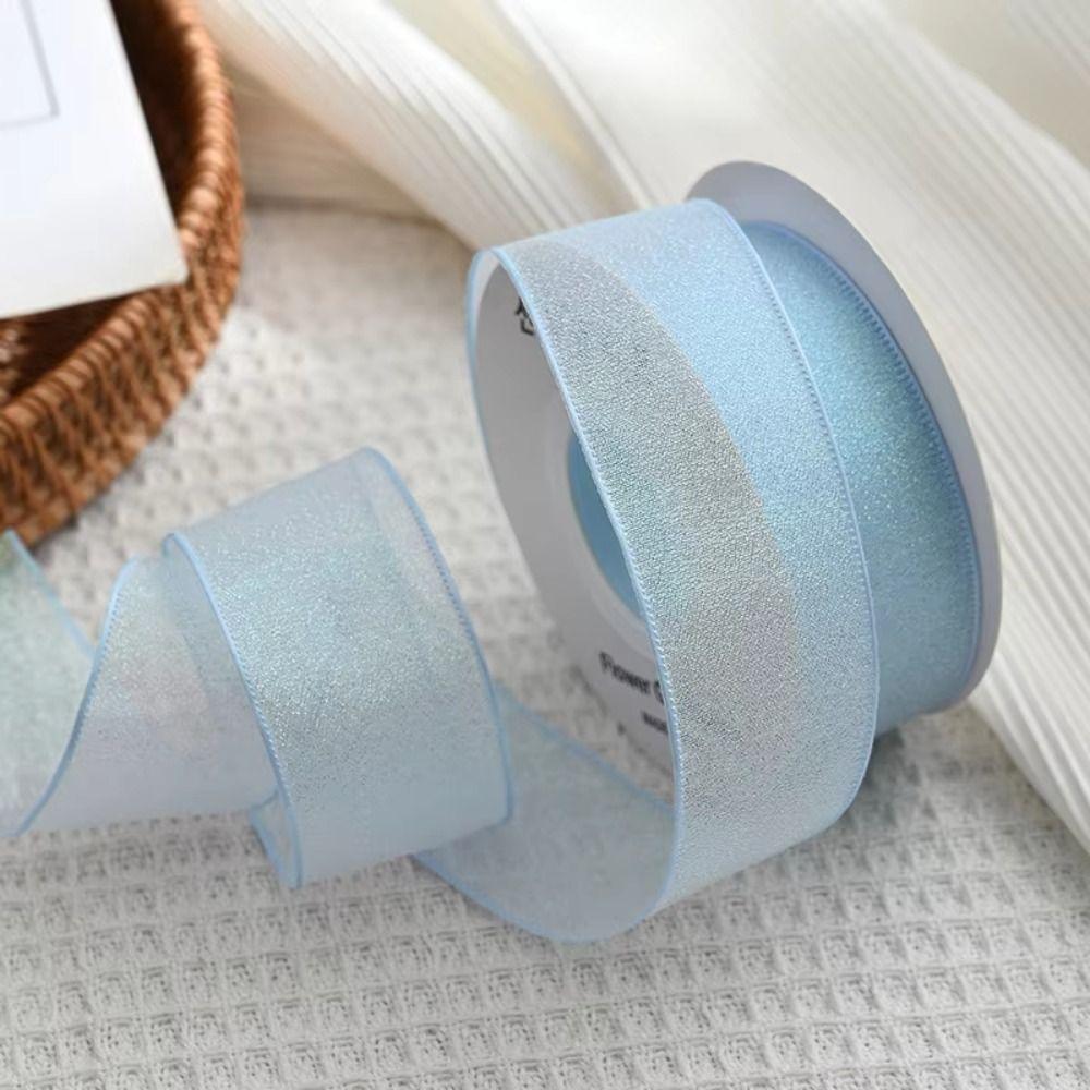 Crafts Bow 4cm Shiny Silk Ribbons 40mm 10 Yards Silk Satin Ribbons  for Decorating Weddings