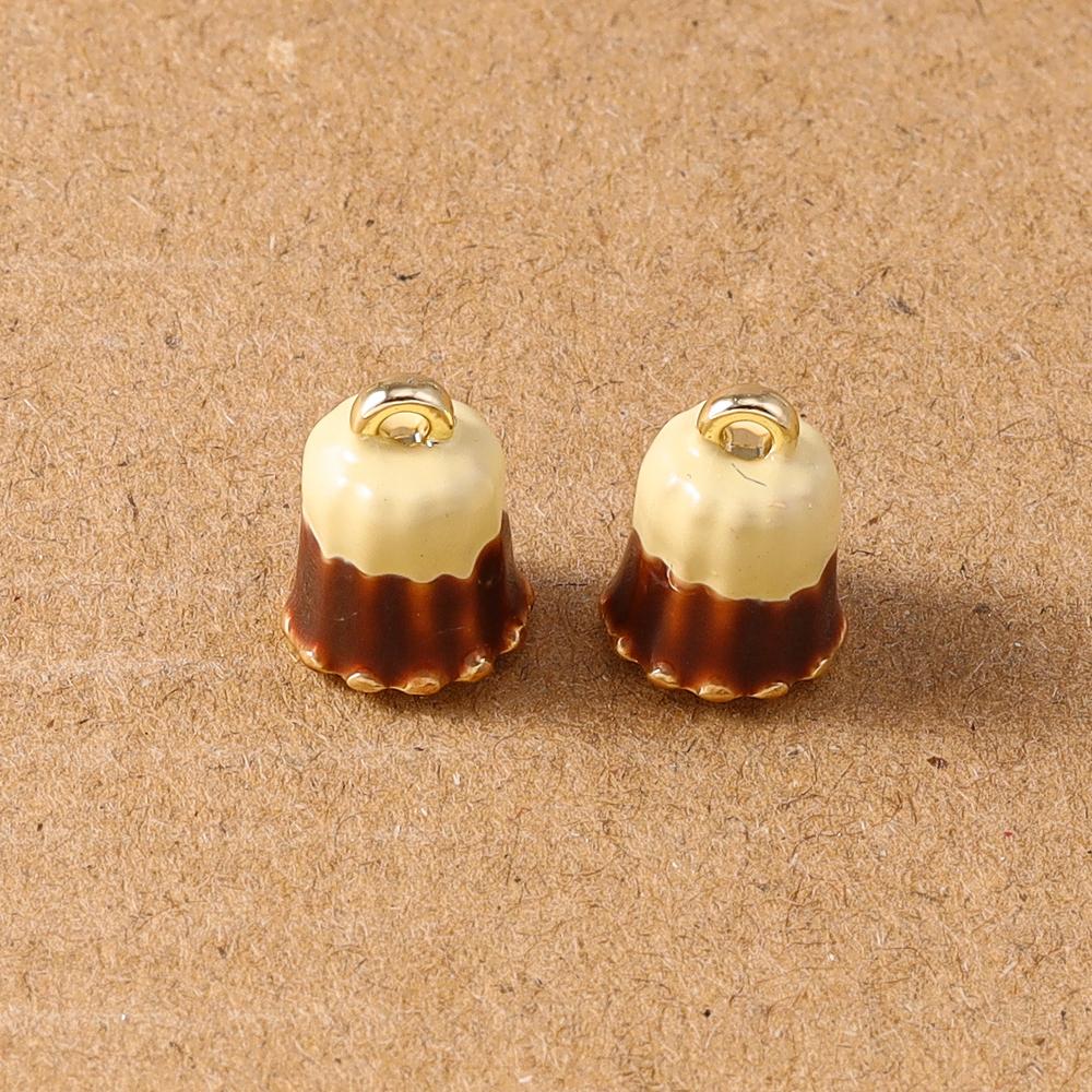 5 шт. Милые Подвески в виде Кофейных Чашек, Пирожных, Шоколада, Пончиков для Изготовления Серёг, Ожерелий, DIY Аксессуары для Бижутерии