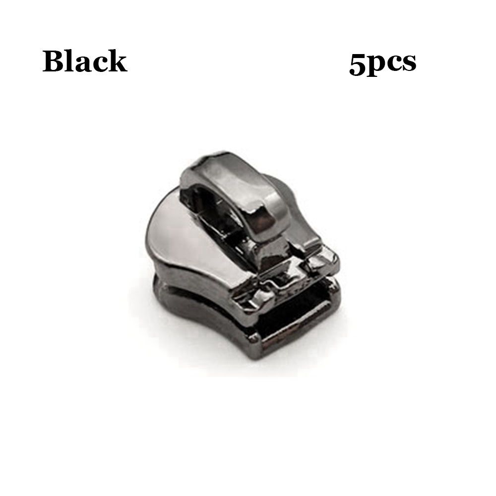 Молнии с медными зубцами Универсальный комплект для мгновенного ремонта Сменный слайдер для молнии Зубчатая головка для молнии