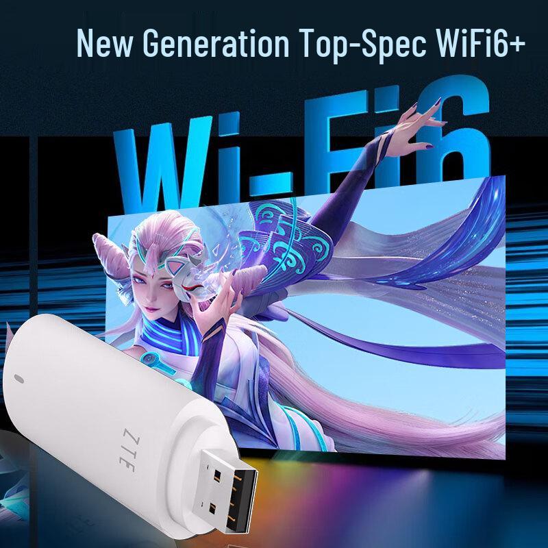 Портативный WiFi 6 роутер ZTE F32