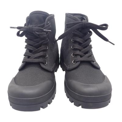 CELINE  343142198C.38NO кроссовки черный канвас/кожа Женские